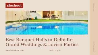 Top Banquet Halls in Delhi for Weddings & Events