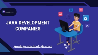Top Java Development Company | Growing Pro Technologies