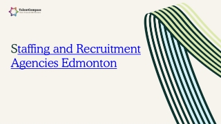 One of the Top Staffing and Recruitment Companies Edmonton Relies On