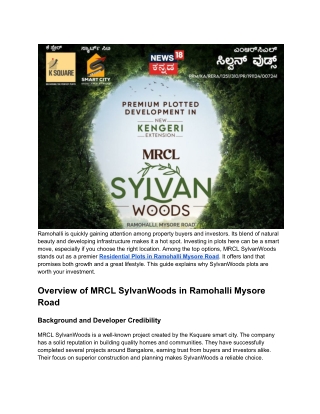 Plots in Ramohalli
