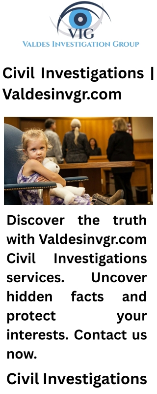 Civil Investigations  Valdesinvgr.com