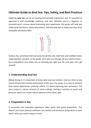 Ultimate Guide to Anal Sex_ Tips, Safety, and Best Practices(1)