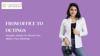 jackets for women