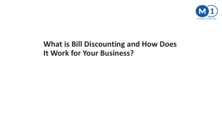 What is Bill Discounting and How Does It Work for Your Business