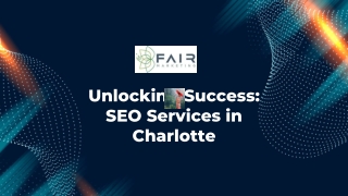 Unlocking Success SEO Services in Charlotte