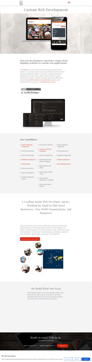 custom web development
