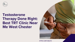 Testosterone Replacement Therapy West Chester