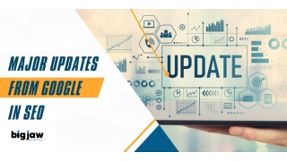 Major Updates from Google in SEO