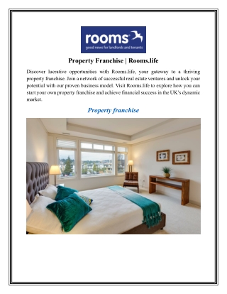 Property Franchise Rooms.life