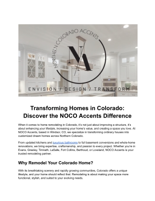 Transforming Homes in Colorado_ Discover the NOCO Accents Difference