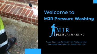 MJR Pressure Washing