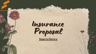 insurance proposal sourcethrive
