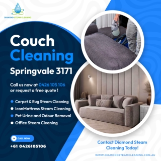 ⁠Couch Cleaning ⁠⁠Springvale 3171 - ☎  61 426 105 106