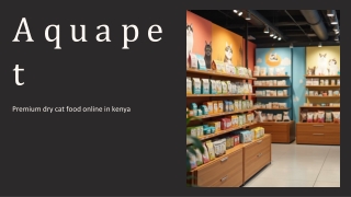 Dry Cat Food Online By Aquapet