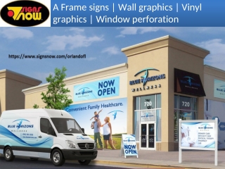 a frame signs wall graphics vinyl graphics window