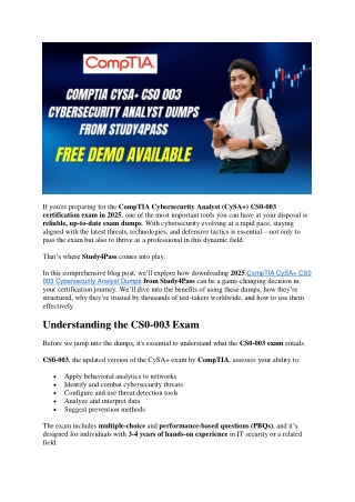 if you re preparing for the comptia cybersecurity
