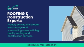 Top Roofing Contractors in Baton Rouge, LA | Hook Roofing and Construction