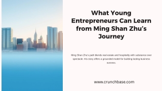 Ming Shan Zhu’s Marketing Tactics for Restaurants
