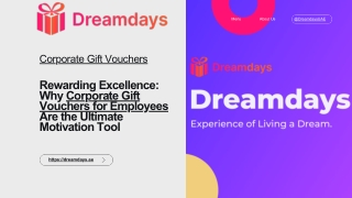 Rewarding Excellence Why Corporate Gift Vouchers for Employees Are the Ultimate Motivation Tool