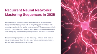 recurrent neural networks rnns are a vital class