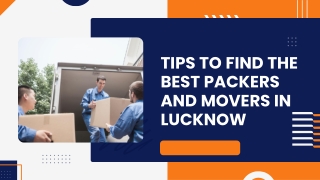tips to find the best packers and movers