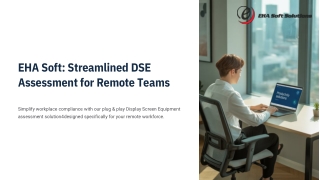 Streamlined DSE/VDU Assessment Solution for Remote Staff