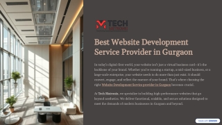 Best Website Development Service Provider in Gurgaon