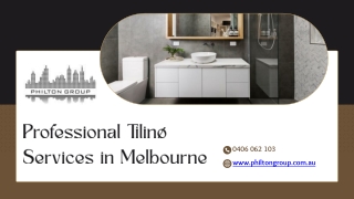 professional tiling services in melbourne