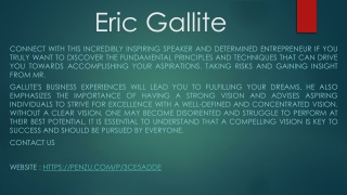 eric gallite
