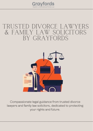 Trusted Divorce Lawyers & Family Law Solicitors By Grayfords