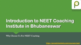 Best NEET Preparation Classes in Bhubaneswar With Proven Results