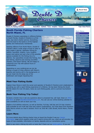 Miami swordfish charters