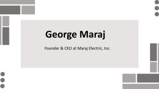 george maraj