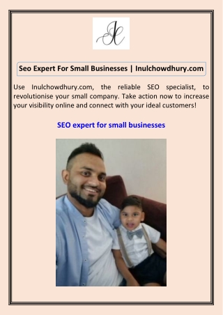 Seo Expert For Small Businesses Inulchowdhury.com