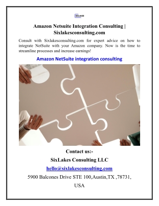 amazon netsuite integration consulting