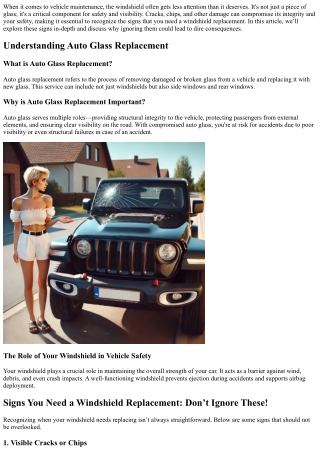 when it comes to vehicle maintenance