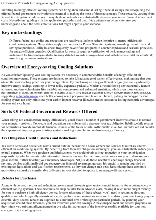 government rewards for energy saving