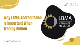 Why LBMA Accreditation Matters When Buying Gold in Australia