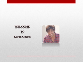 Karan Oberoi Indian Singer | Actor | Writer | Producer | Official Website