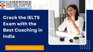 Crack the IELTS Exam with the Best Coaching in India