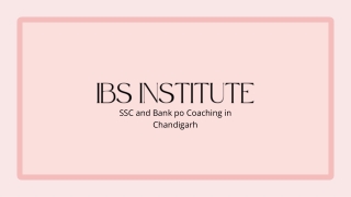 Best SSC and Bank PO Coaching in Chandigarh