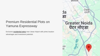 Your Reliable Partner for the Residential Plots Near Jewar Airport