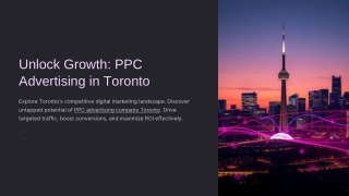 Trusted PPC Advertising Company Toronto – Real Results, Real Growth