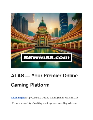 atas your premier online