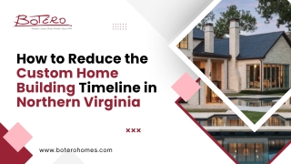 How Land Acquisition Services Speed Up Custom Home Construction in Northern Virginia