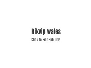 Rikvip wales