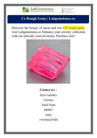 cz rough gemsCz Rough Gems | Labgemstones.co