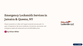 Pitbull Locksmith | Emergency Locksmith Services in Jamaica & Queens, NY