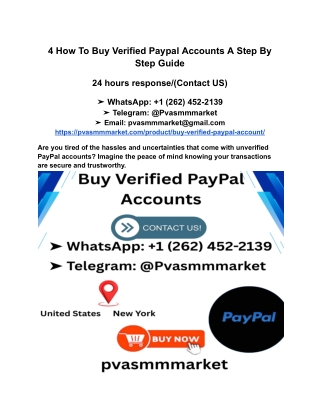 4 how to buy verified paypal accounts a step