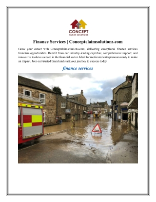finance services conceptclaimsolutions com